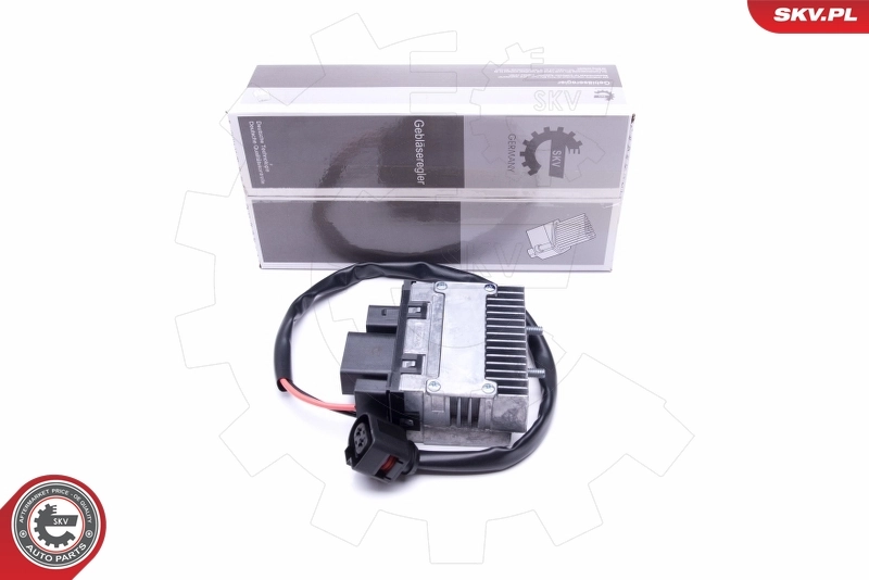 Resistor, interior blower